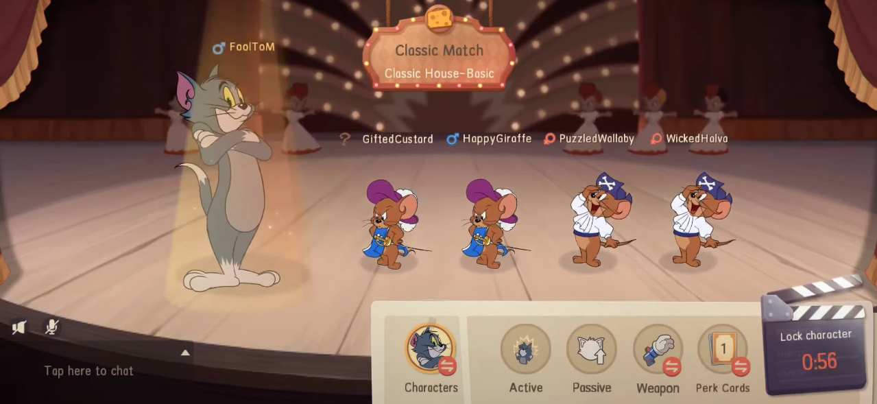 Online EN Tom and Jerry Chase Game Sinh Ton