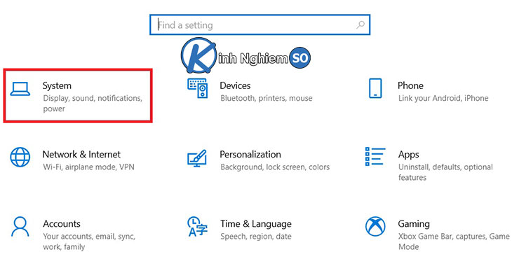 Bật tắt chế độ Tablet Mode windows 10 bằng Windows Settings