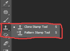 Sử dụng công cụ Clone stamp tool