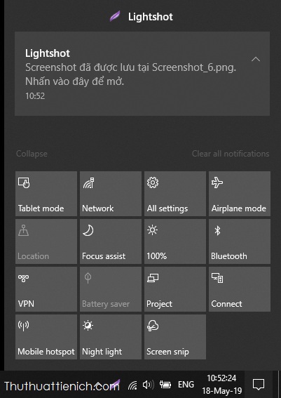 Phím tắt nhanh cơ bản trên Windows 10