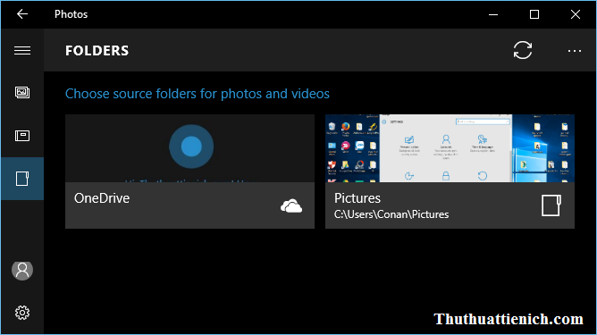 Ứng dụng Photos trên Windows 10