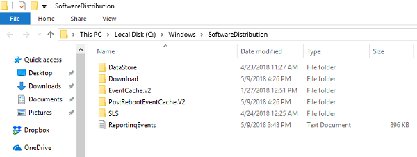 Thay đổi vị trí thư mục Windows Update