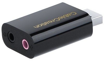 Cáp chuyển đổi âm thanh USB sang jack 3.5mm