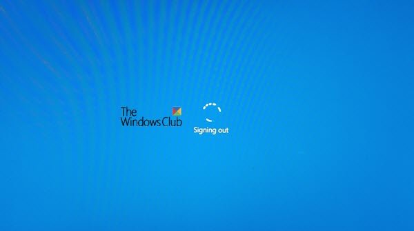 Windows 10 bị kẹt trên màn hình đăng xuất