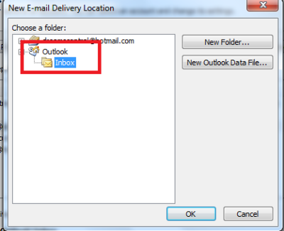 Kết hợp Hộp thư đến trong Outlook