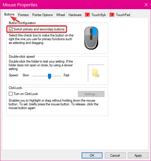 Cách thay đổi Cài đặt chuột trong Windows 10