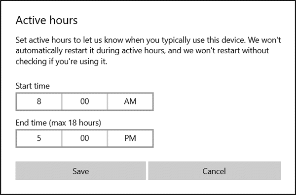 1614080047 306 Cach cau hinh va su dung Active Hours trong Windows