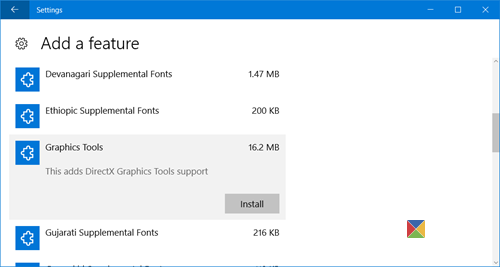 quản lý các tính năng tùy chọn của Windows 10 4