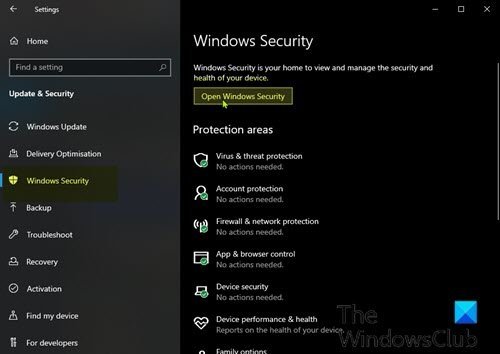 1614093046 169 10 cach de mo Windows Security Center trong Windows 10