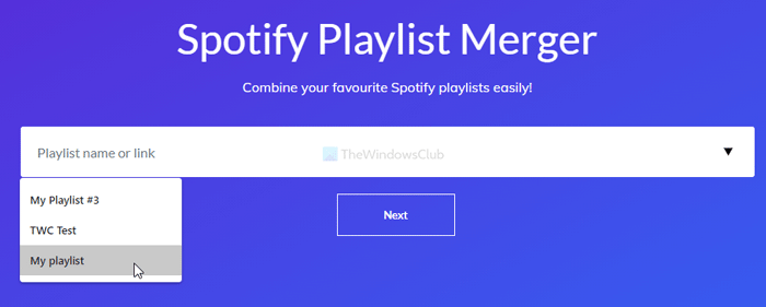 Cách hợp nhất nhiều danh sách phát trên Spotify