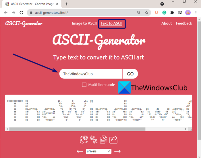 1634260255 2 Cach tao Nghe thuat ASCII trong Windows 1110