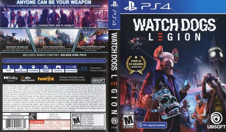 Cấu hình yêu cầu chiến Watch Dogs: Legion