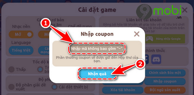giftcode game play together thang 2 2022