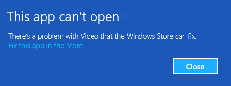 đăng ký lại ứng dụng Windows Store trong Windows 8