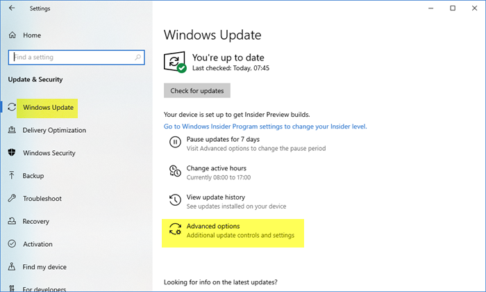 Cập nhật các sản phẩm khác của Microsoft bằng Windows Update