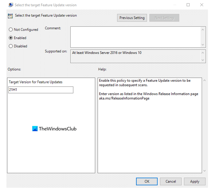 Chặn Windows 11 bằng Chính sách Nhóm