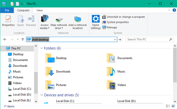 Cách ghim Thùng rác vào Quick Access trong Windows 10