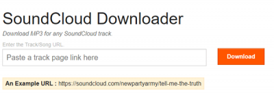 SCDownloader tải xuống các bài hát từ SoundCloud