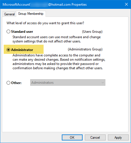 Chạy với tư cách quản trị viên không hoạt động trong Windows 10