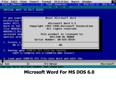 Lịch sử của Phần mềm Microsoft Office