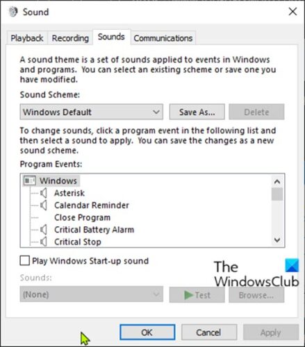 Cài đặt âm thanh trong Windows 10
