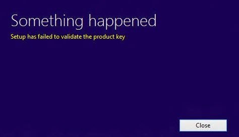 Thiết lập Windows 10 không xác thực được khóa sản phẩm