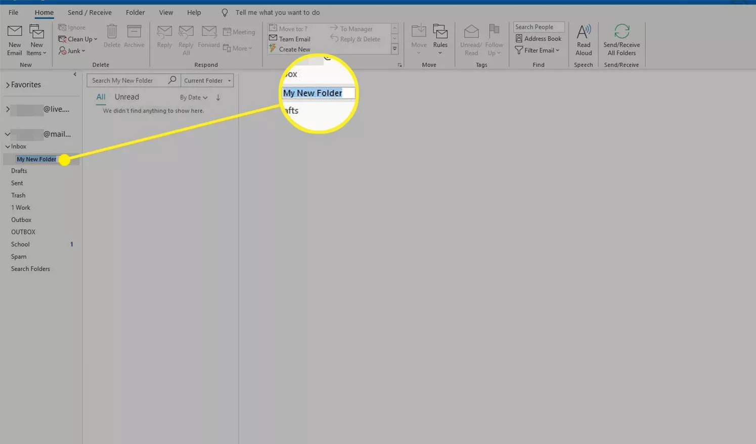 Cách tạo folder trong Outlook biến việc quản lý mail không còn là ác mộng 3