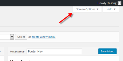 Screen Options mà các blogger thủ thuật WordPress có thể không biết