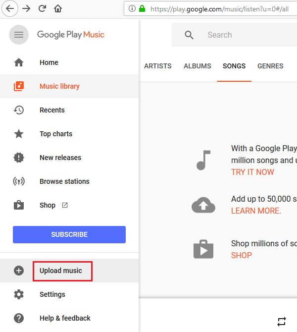 Không thể thiết lập kết nối an toàn với Google Play Âm nhạc