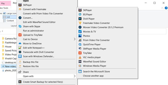 Cách đặt VLC làm trình phát đa phương tiện mặc định trong Windows 10