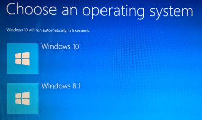 cài đặt Windows 10 từ USB khởi động kép