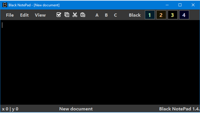 1614006368 91 Dark Mode Black Notepad danh cho Windows 10