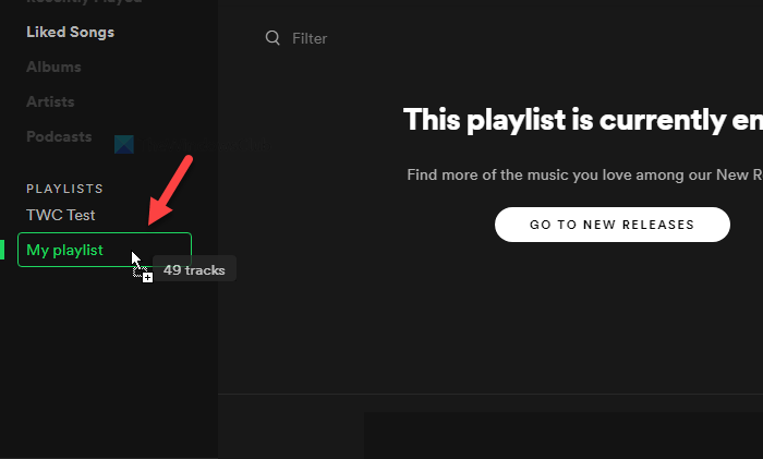 Cách sao chép danh sách phát Spotify của ai đó