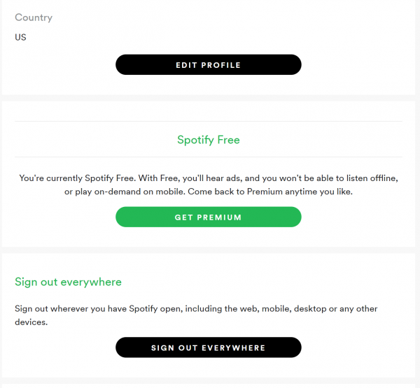 Cortana không liên kết với Spotify