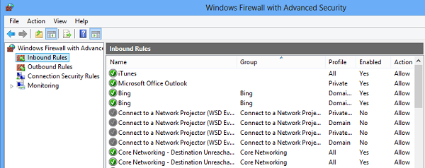 Chặn hoặc mở một cổng trong Windows Firewall