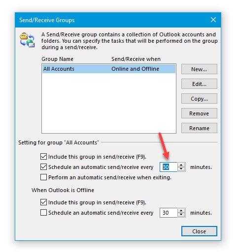 Nguồn cấp RSS của Microsoft Outlook không cập nhật trên Windows PC