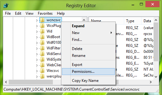 Dịch vụ-Truy cập-Bị Từ chối-Windows-8-1-1