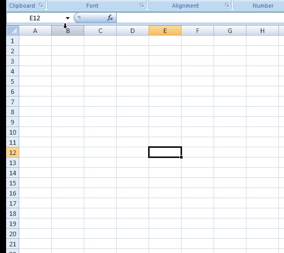 Hộp Tên Excel_Chọn vùng giao nhau của các hàng và cột cụ thể