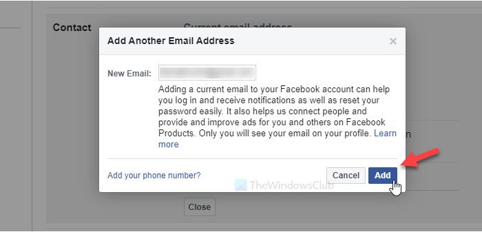 Cách thay đổi địa chỉ email trên Facebook, Twitter và LinkedIn