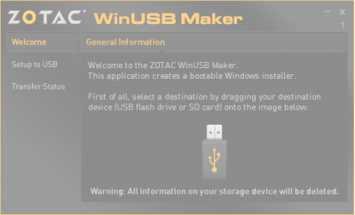 Tạo USB có thể khởi động