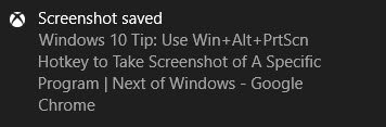 Ảnh chụp màn hình khóa trong Windows 10