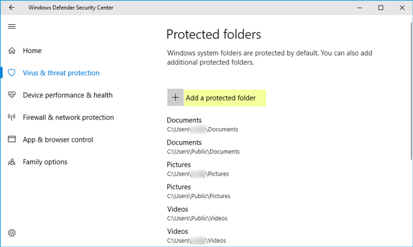 Cách sử dụng Quyền truy cập thư mục có Kiểm soát trong Windows 10