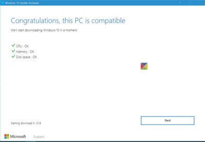 Hỗ trợ nâng cấp Windows 10 3