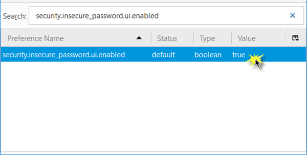 Tắt nhắc nhở cảnh báo đăng nhập mật khẩu không an toàn trong Firefox