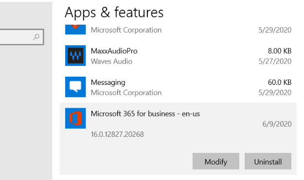 Khắc phục mã lỗi 30088-26 khi cập nhật Office trên Windows 10
