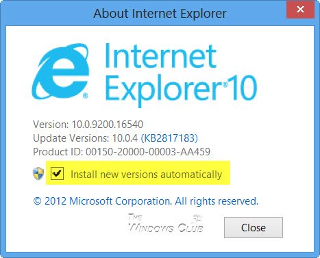 1614099060 272 Bat tat cap nhat tu dong Internet Explorer 10