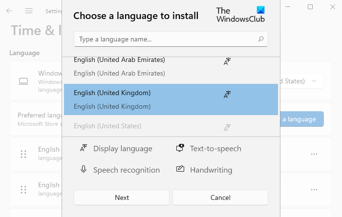 Cách thay đổi ngôn ngữ trên Windows 11