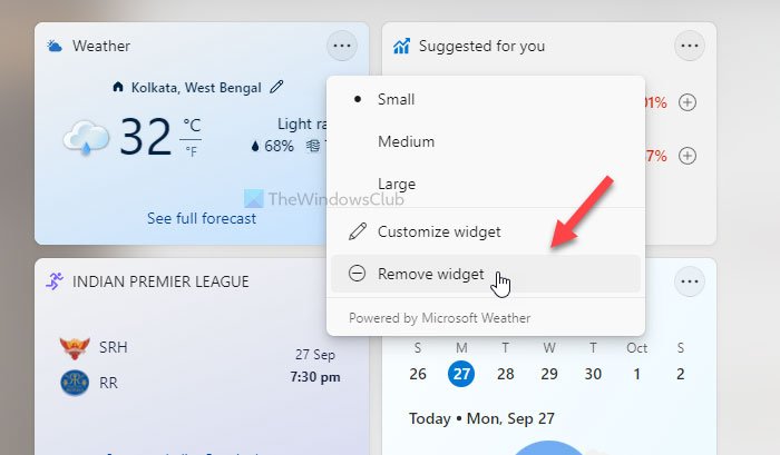 Cách thêm hoặc tùy chỉnh Widget trong Windows 11