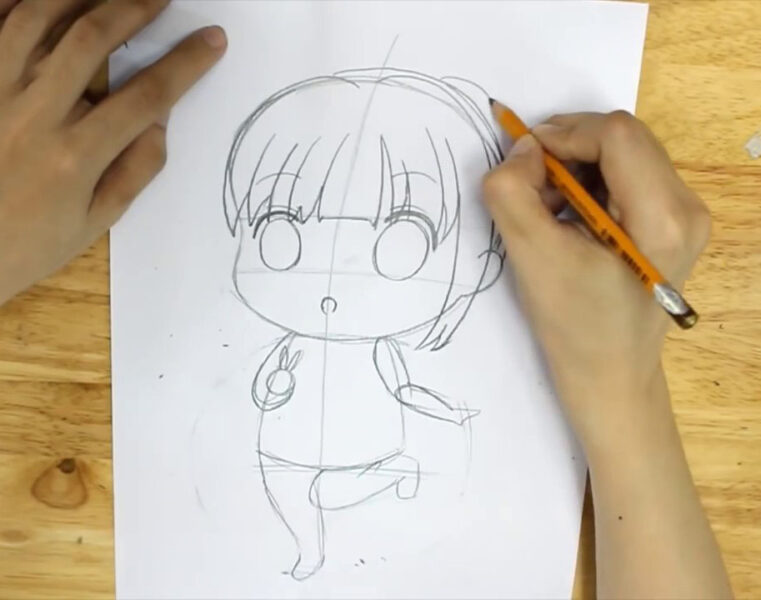 Cách vẽ anime chibi đơn giản nhất