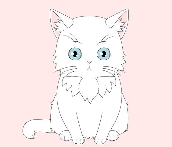 Hình ảnh anime mèo dễ thương 4